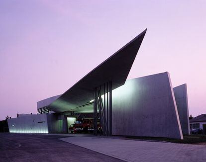 Estación de Bomberos Vitra, en Weil am Rhein (Alemania).
