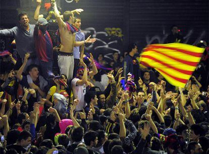La fiesta se adueña de las calles de Barcelona