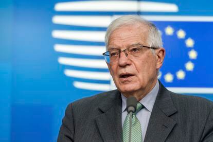 El Alto representante de La Unión para Asuntos Exteriores y Política de Seguridad, Josep Borrell, el pasado día 15 en Bruselas.