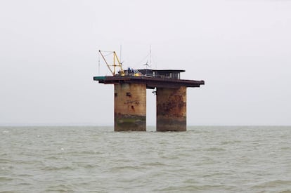 Sealand, una micronación a 10 kilómetros de la costa de Suffolk, en el Reino Unido.