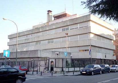 Edificio de la embajada de Cuba en el Paseo de la Habana de Madrid.