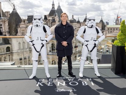 Hayden Christensen en la presentación de 'Obi-Wan Kenobi', en Londres.