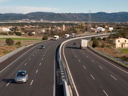Una de la autopistas de Abertis en España.