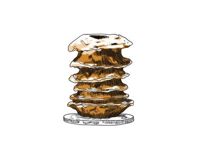 El Baumkuchen es una joya de la pastelería alemana que para su elaboración se necesitan nada más y nada menos que 75 huevos.