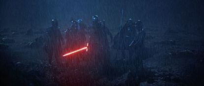 Imagen de la nueva película de 'Star Wars'.