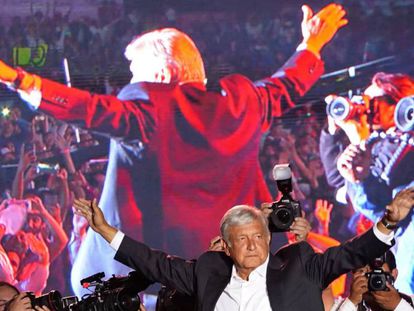El presidente electo de México, Andrés Manuel López Obrador. En vídeo, perfil de AMLO.