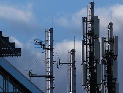 Torres de telecomunicaciones en Alemania.  