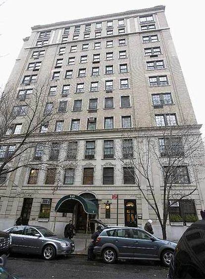 Imagen del bloque de apartamentos donde se encuentra la residencia de Madoff en la 133 este de la calle 64 de Nueva York