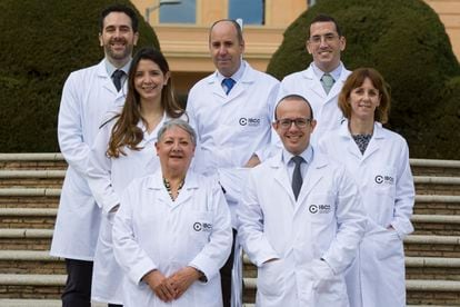 Equipo del International Breast Cancer
Center (IBCC) de Barcelona que ha liderado el nuevo estudio