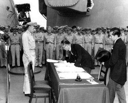 Tras su rendición a bordo del acorazado 'Missouri' en 1945, Japón se ha convertido en el principal socio comercial de EE UU tras China, México y Canadá.