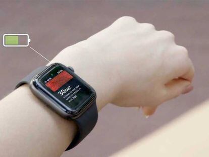 Esta correa para el Apple Watch ofrece más de un día de autonomía extra