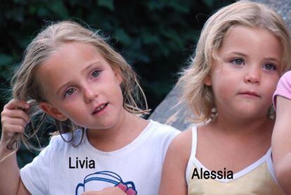 Las hermanas desaparecidas Livia y Alessia Schepp