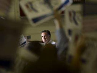En la imagen, el candidato republicano a la presidencia estadounidense, Mitt Romney. EFE/Archivo
