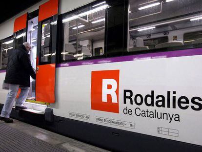 Un tren de Rodalies de Catalunya, en una imatge d'arxiu.