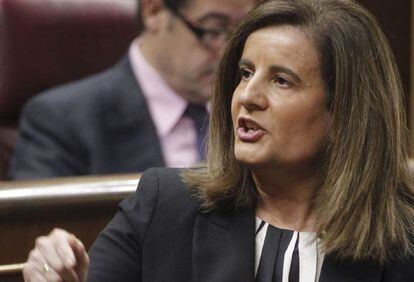 La ministra de Empleo, Fátima Báñez.