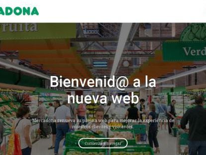 Mercadona da el primer paso de su revolución con una nueva web