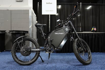 Delfast electric bike presented at CES with autonomy for about 320 kilometers.