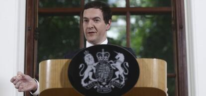 El ministro británico de Economía, George Osborne.