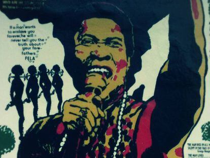 Ilustración de Fela Kuti.