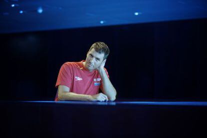 Iñaki Aguilar posa para la entrevista.