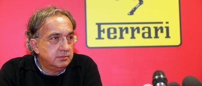 Sergio Marchionne en una conferencia de prensa.