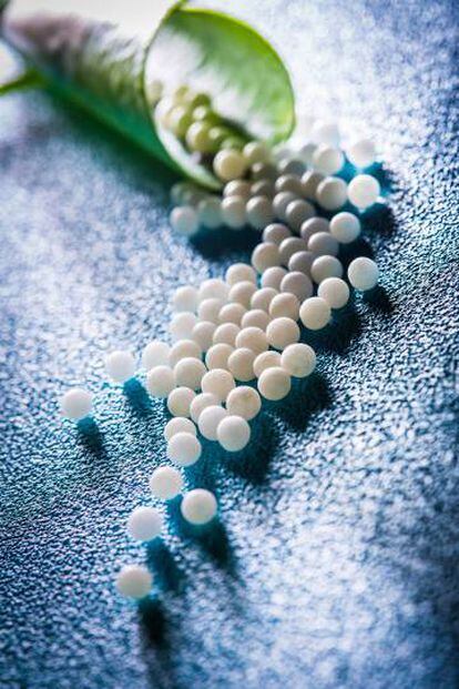 Píldoras homeopáticas.