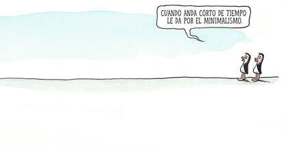 Le da por el minimalismo
