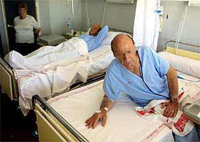 Un enfermo de legionella en el hospital Virgen de Arrixaca, en Murcia.