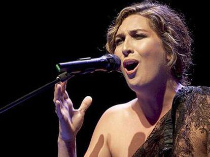 Estrella Morente, la noche del sábado en Córdoba.