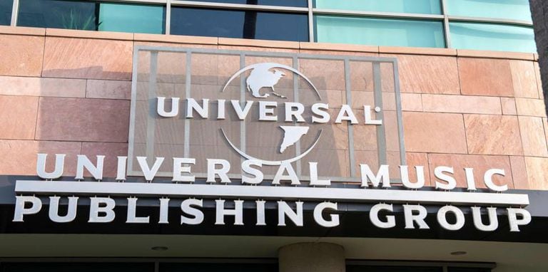 Sede de Universal Music Group (UMG) en Santa Monica, California.