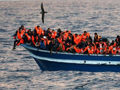 Rescate costa Libia