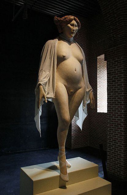 <i>La gran holandesa</i> (1995), una de las obras de la exposición <i>Zitman en Madrid</i>.