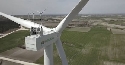 Parque eólico de Iberdrola.