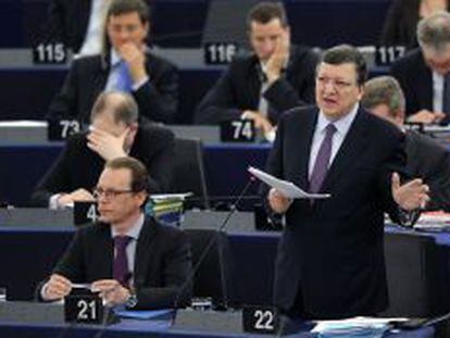 El presidente de la Comisi&oacute;n Europea, Jos&eacute; Manuel Durao Barroso.