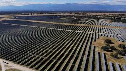 Planta fotovoltaica en Trujillo, Cáceres.