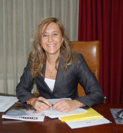 Paloma G&aacute;zquez, presidente del Colegio de Ingenieros T&eacute;cnicos de Obras P&uacute;blicas e Ingenieros Civiles