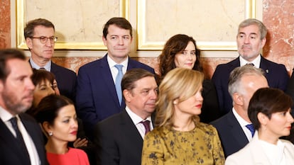 Acto del 45 aniversario de la Constitución.