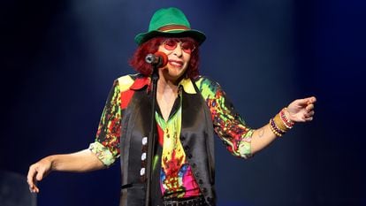 Rita Lee, durante una actuación en Lisboa (Portugal), en 2008.