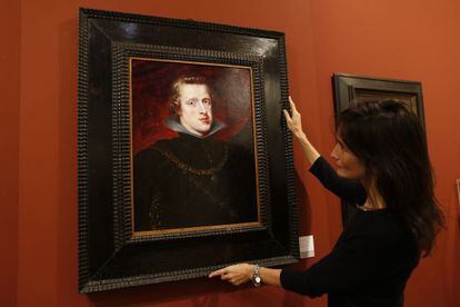'Felipe IV', de Rubens, es colocado por Mercè Ros, en su galería de Feriarte que abre sus puertas del 21 al 29 de noviembre.