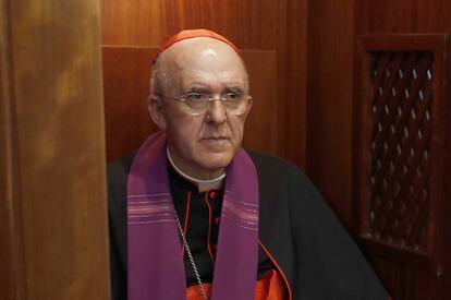 El cardenal y arzobispo de Madrid, Carlos Osoro.