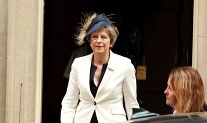 Theresa May, el martes en Londres.
