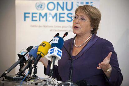 La expresidenta de Chile, Michelle Bachelet.