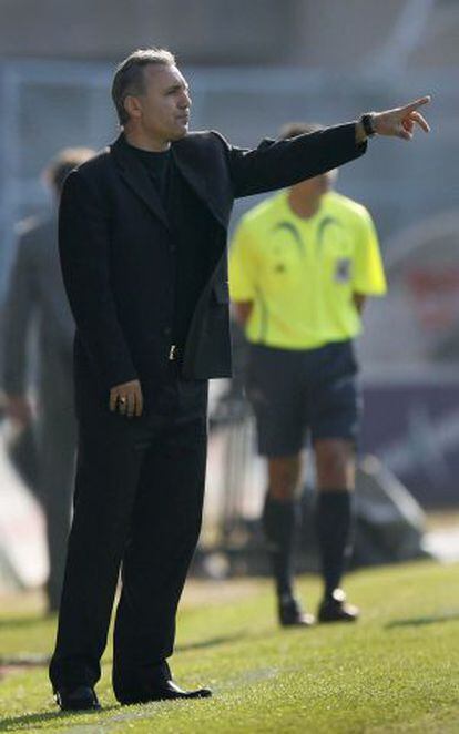 Stoichkov, en 2007 como entrenador del Celta.