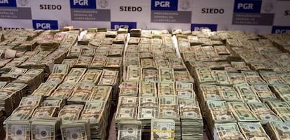 26,2 millones de dólares decomisados al narcotráfico en 2008.