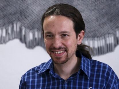 El l&iacute;der de Podemos, Pablo Iglesias.