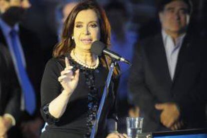 La presidenta argentina Cristina Fernández de Kirchner. EFE/Archivo