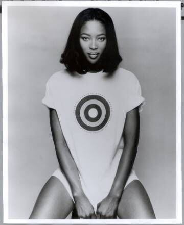 Naomi Campbell, fotografiada en 1996 por Patrick Demarchelier.