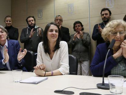 La portavoz del Ayuntamiento de Madrid, Rita Maestre.