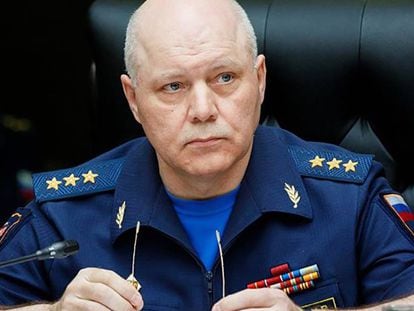 Igor Korobov, director de la inteligencia militar rusa, en 2017. 