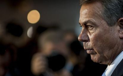 El presidente de la Cámara de Representantes, John Boehner.